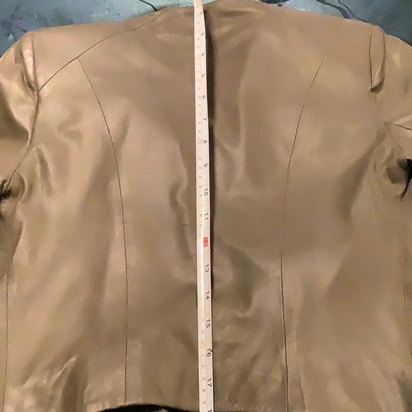 🌟HP🌟BB Dakota XS soft Leather Taupe open Drape - Picture 11 of 12